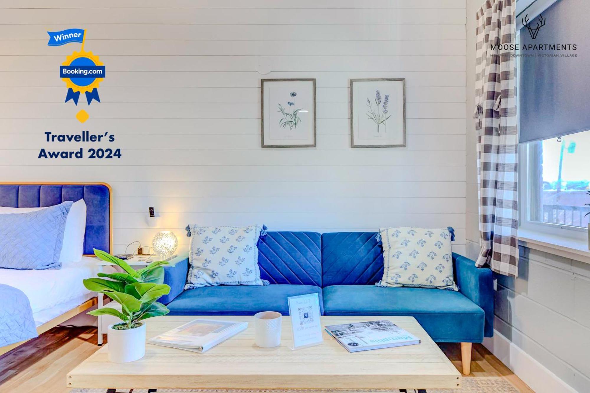 The Moose #8 - Modern Luxe Loft With King Bed & Free Parking & Wifi Apartment Memphis Exterior photo