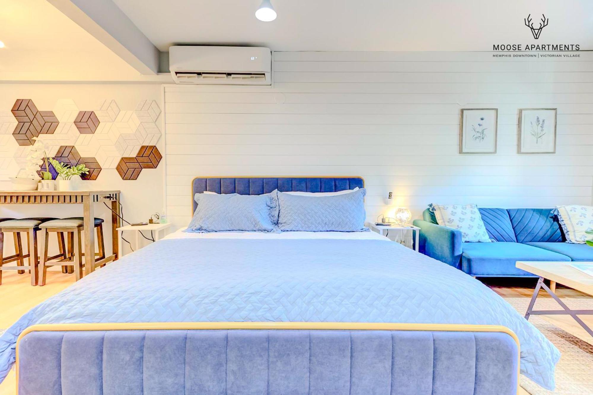 The Moose #8 - Modern Luxe Loft With King Bed & Free Parking & Wifi Apartment Memphis Exterior photo