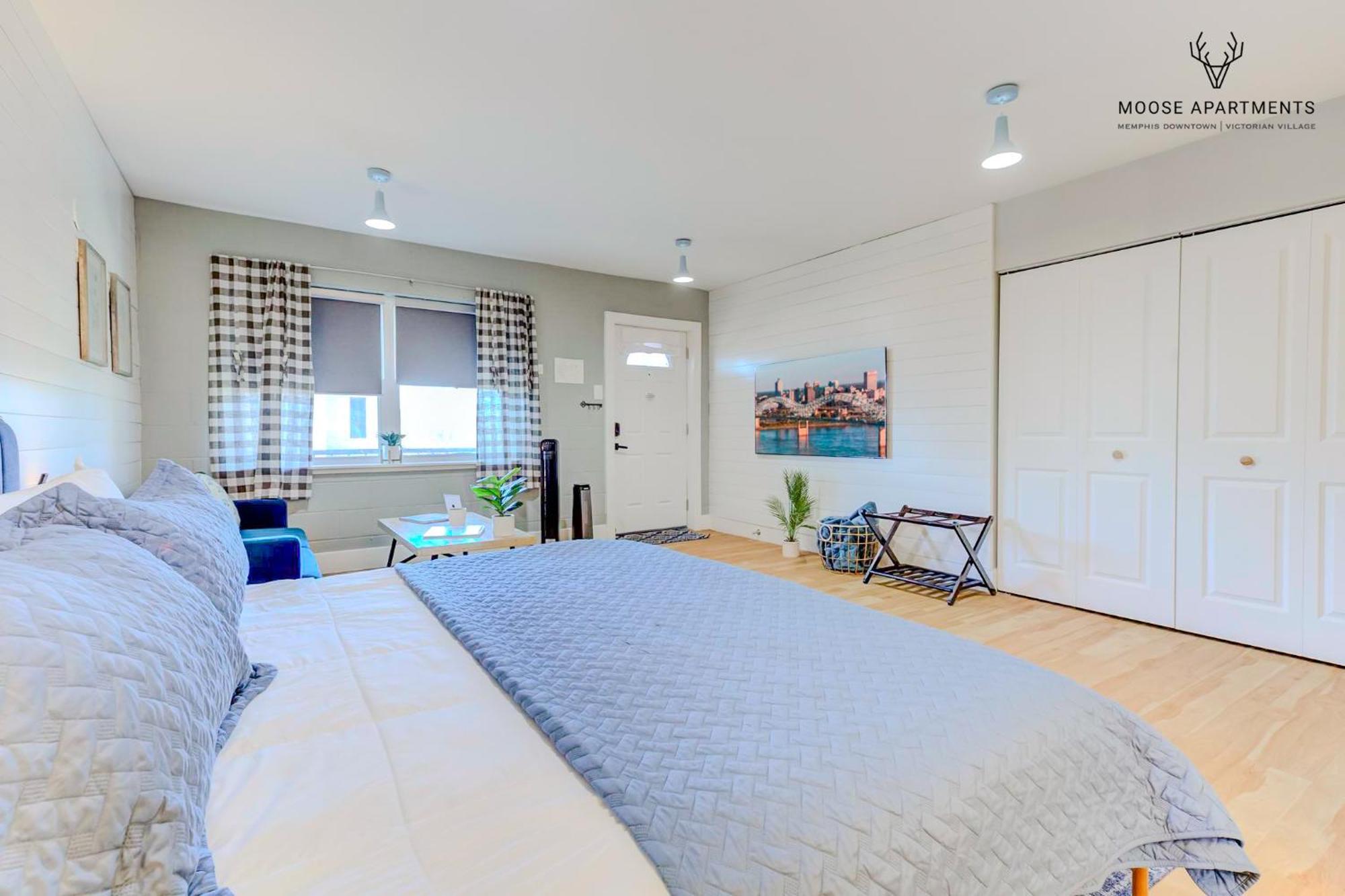 The Moose #8 - Modern Luxe Loft With King Bed & Free Parking & Wifi Apartment Memphis Exterior photo