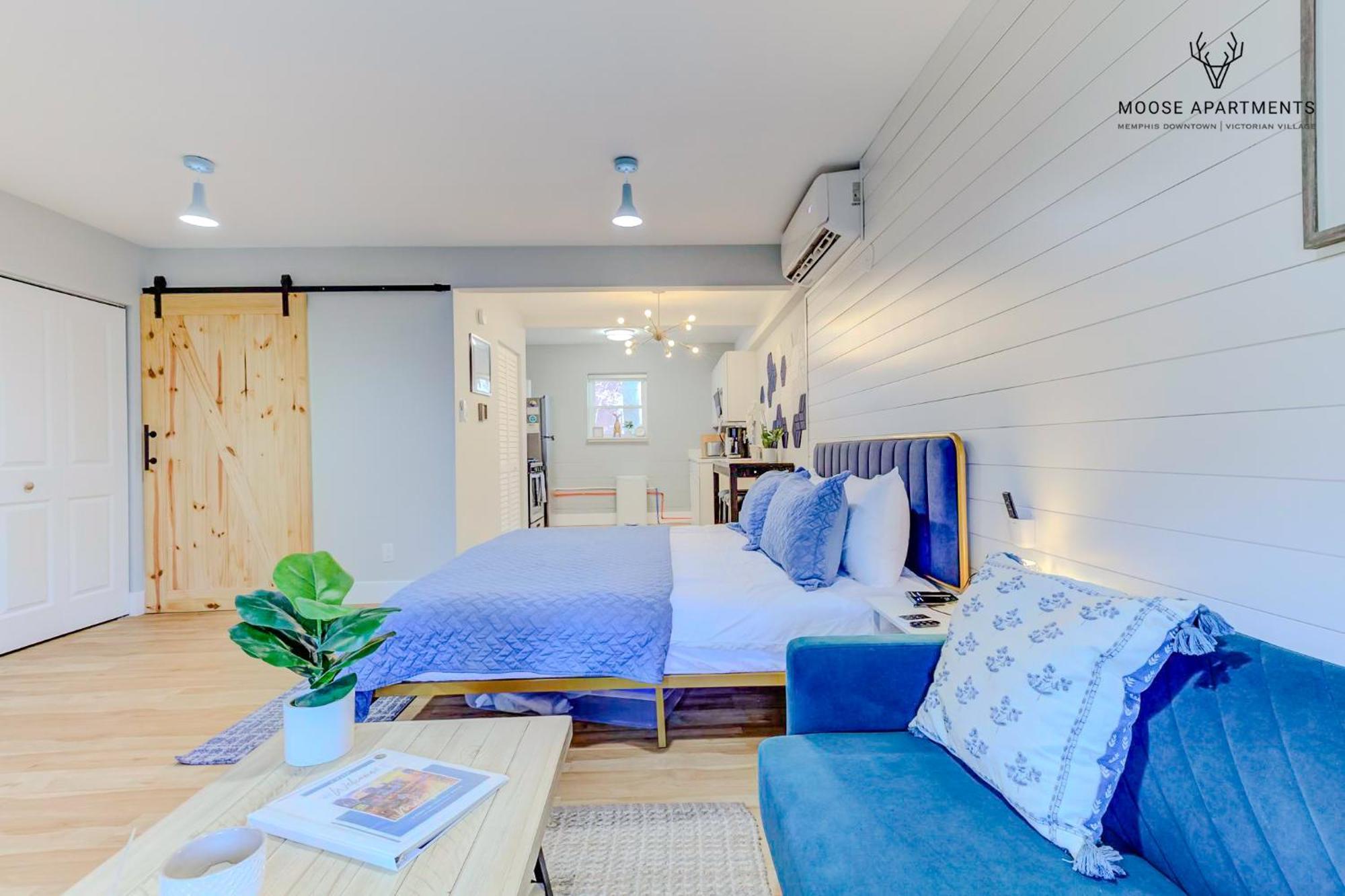 The Moose #8 - Modern Luxe Loft With King Bed & Free Parking & Wifi Apartment Memphis Exterior photo