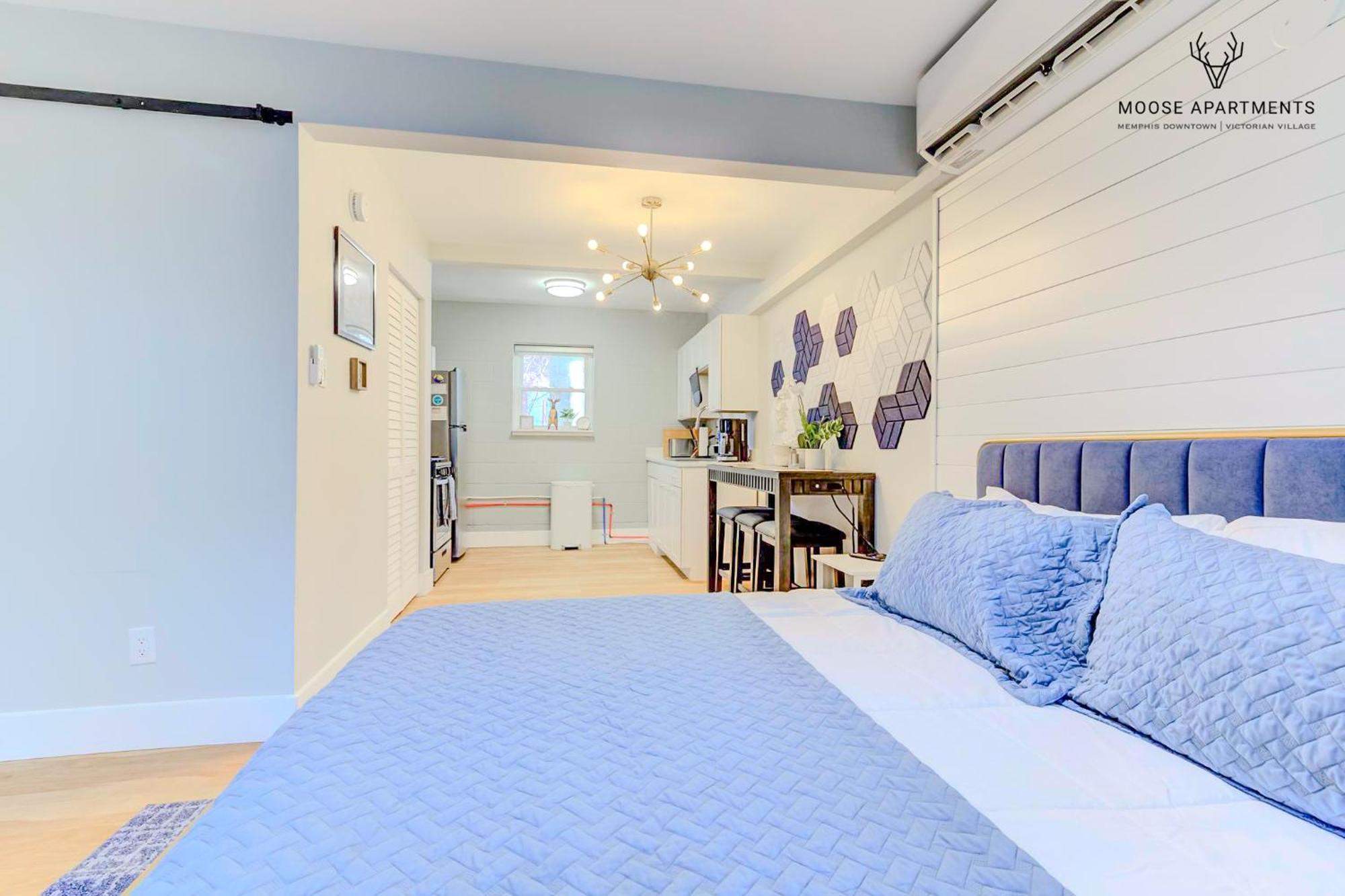 The Moose #8 - Modern Luxe Loft With King Bed & Free Parking & Wifi Apartment Memphis Exterior photo