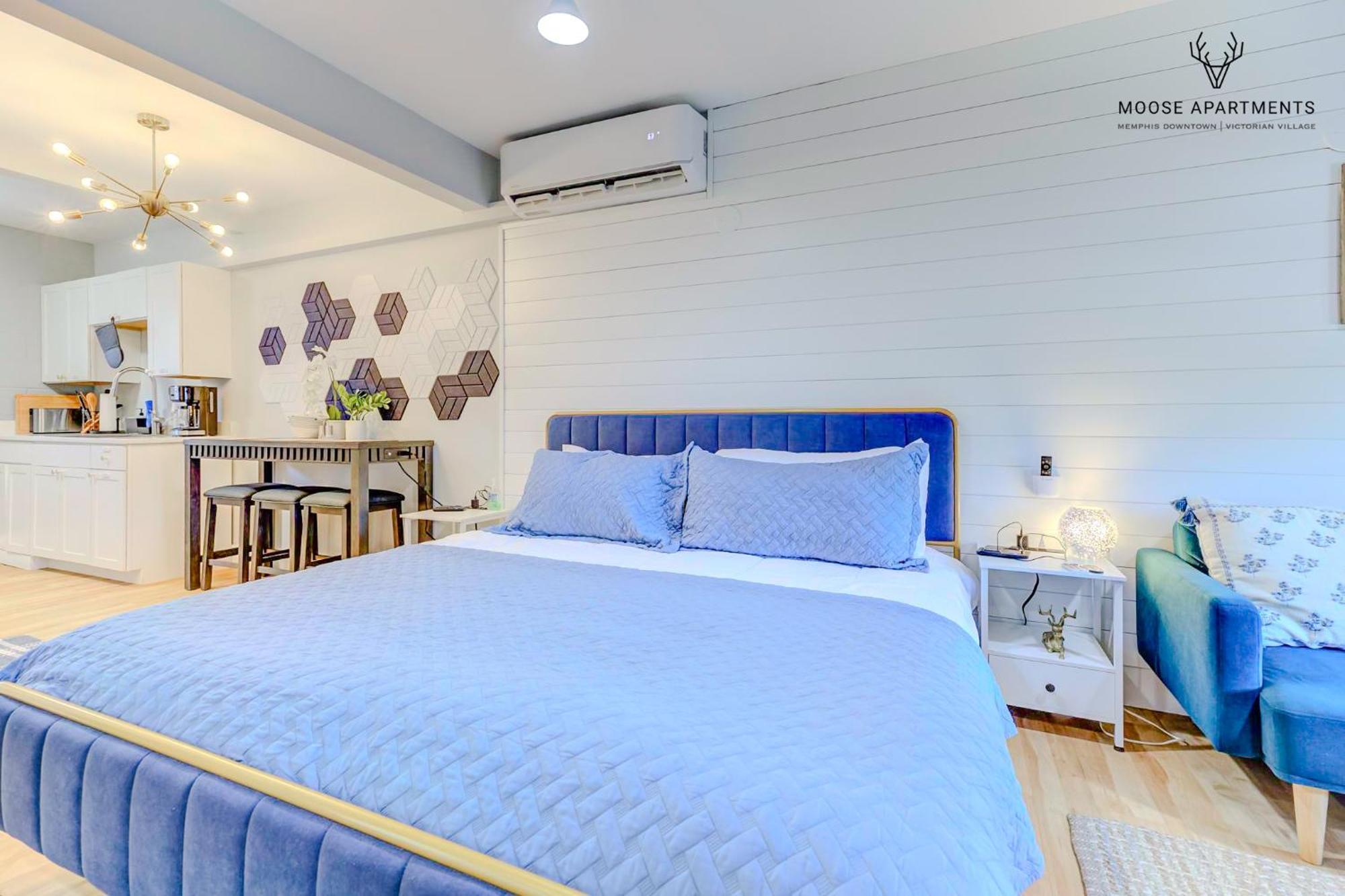 The Moose #8 - Modern Luxe Loft With King Bed & Free Parking & Wifi Apartment Memphis Exterior photo