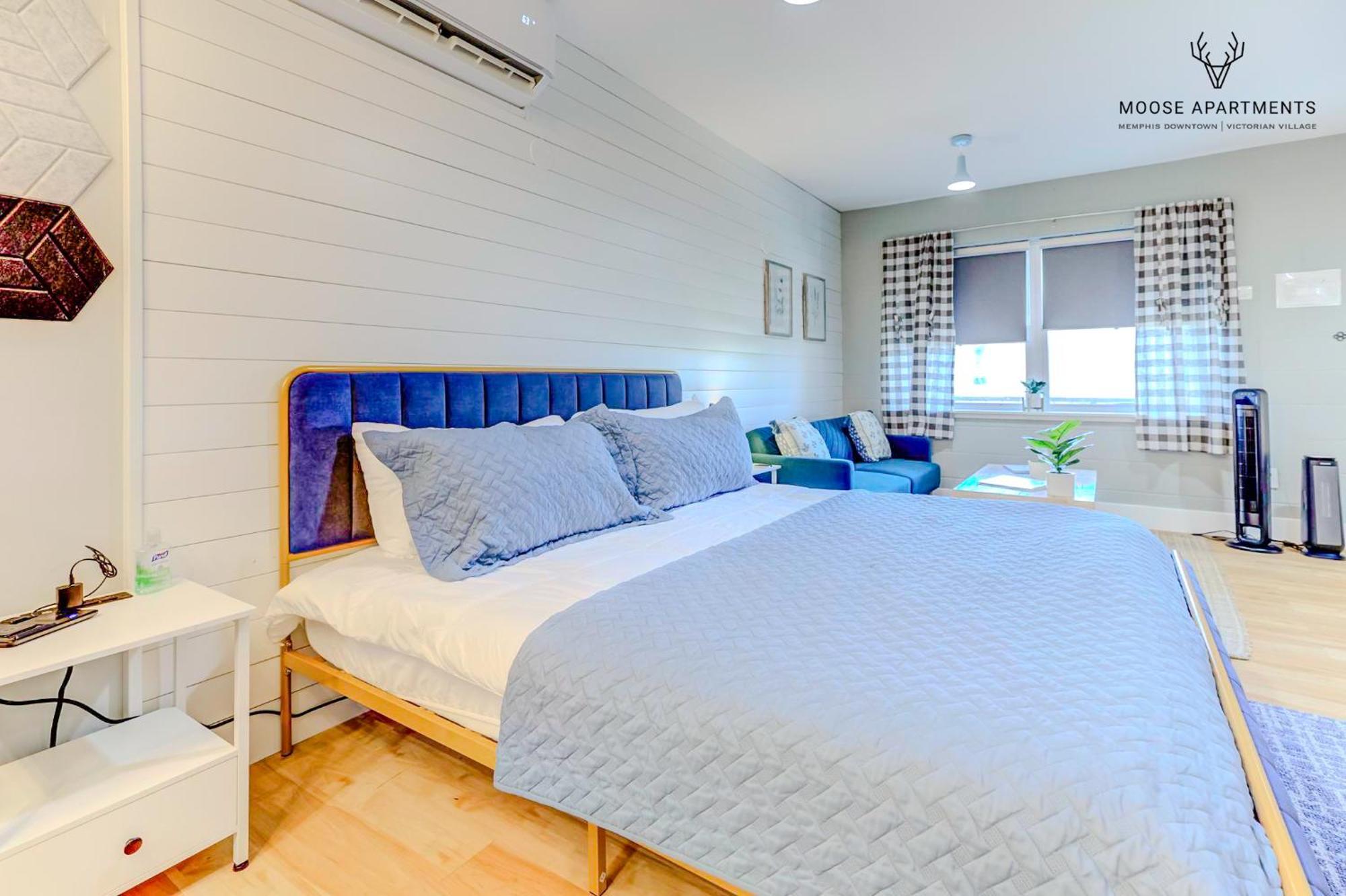 The Moose #8 - Modern Luxe Loft With King Bed & Free Parking & Wifi Apartment Memphis Exterior photo